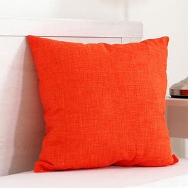 Dekorační polštářek BESSY 45 x 45 cm oranžová, 1 ks 1