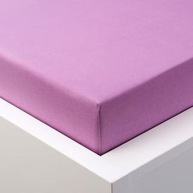 Napínací prostěradlo jersey s elastanem fialové, 180 x 200 cm 1