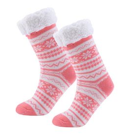Ponožky na spaní BERIT lososové 1