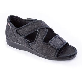 Dámské ortopedické páskové boty černé, vel. 39 1