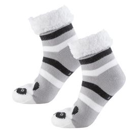 Dětské zimní ponožky na spaní PANDA 1