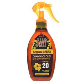 Arganový opalovací olej SPF 20 200 ml 1