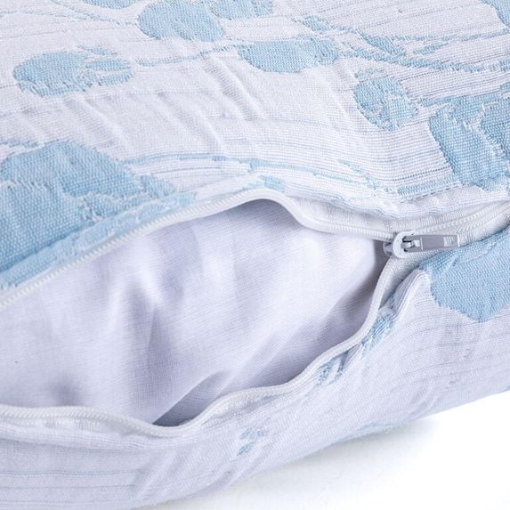 Sada 2 ks povlaků na polštářky SOFIA modrá 40 x 40 cm 4