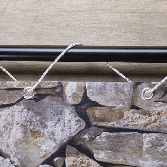 Balkonová zástěna KAMENY 85 x 500 cm 3