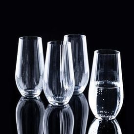 Sada 4 ks vysokých křišťálových sklenic s jemnou vlnkou 580 ml 1