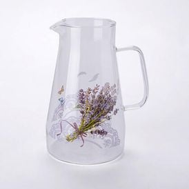 Skleněný džbán LEVANDULE 1450 ml 1