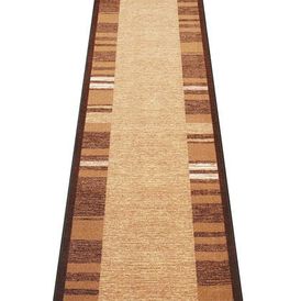 Kusový koberec GENEVE hnědá, 67 x 150 cm 1