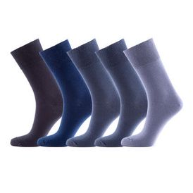 Zdravotní ponožky z BIO bavlny se stříbrem a pružným lemem, vel. 41 - 42 1