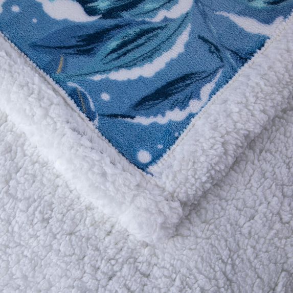 Ozdobný beránkový lem