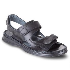 Pánské kožené sandály černé, vel. 41 1