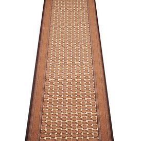 Kusový koberec GRENOBLE hnědá, 67 x 150 cm 1